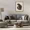Stupell Industries Sitting Cat Curved Tail Floater Framed Canvas Wall Art Design by Grace Popp